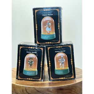 Vintage 1989 50th Anniversary Wizard of Oz Waterball Collection by Enesco